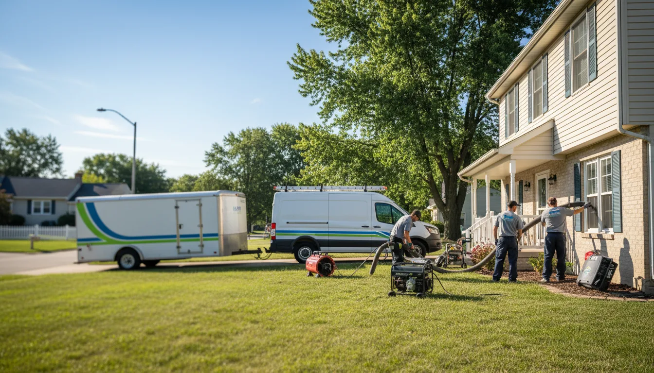Flooded Basement Restoration And Cleanup With Repair in Sheldon, IA near me